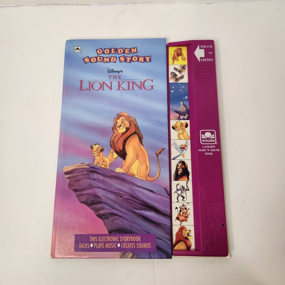 Disney's The Lion King Golden Sound Storybook with Interactive Sounds